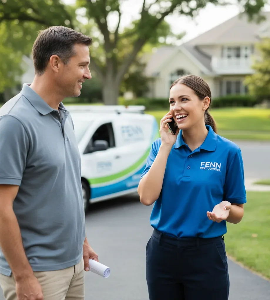 Fenn Pest Control customer support in Jasper